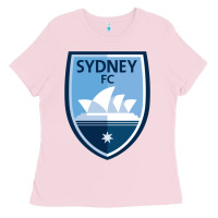 Bubblegum Pink Sydney FC Ladies Tee - ArtChic