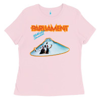 Bubblegum Pink parliament Ladies Tee - ArtChic