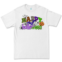 White happy halloween Premium Tee - CowGirlArtShop