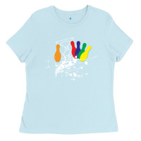 Baby Blue awana games custom design Ladies Tee - ArtChic