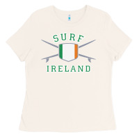 Bone ireland surfing hoodie  irish flag surfboards design Ladies Tee - ArtChic
