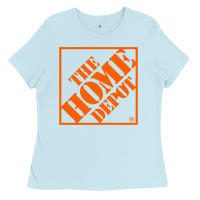 Baby Blue HOMEDEPOT Ladies Tee - ArtChic