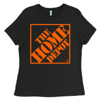 Black HOMEDEPOT Ladies Tee - ArtChic