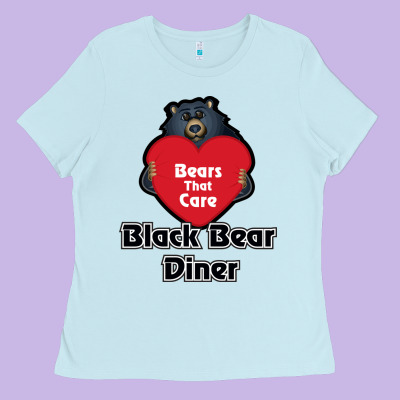 Resto, Black Bear Diner Ladies Tee Designed By Artchic