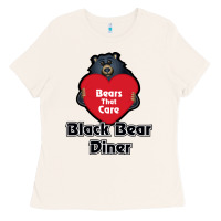 Bone resto, black bear diner Ladies Tee - ArtChic