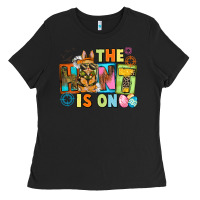 Black The hunt is on Easter Day Ladies Tee - CowGirlArtShop