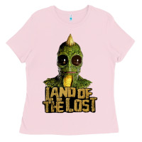 Bubblegum Pink land of the lost Ladies Tee - ArtChic
