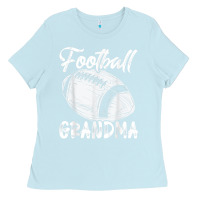 Baby Blue football grandma women family matching players mothers day t shirt Ladies Tee - ArtChic