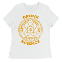 White the bronx science Ladies Tee - ArtChic