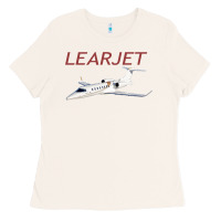Bone learjet airplane flying pilot long sleeve t shirt Ladies Tee - ArtChic