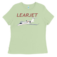 Matcha learjet airplane flying pilot long sleeve t shirt Ladies Tee - ArtChic