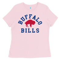 Bubblegum Pink vintage distressed bill Ladies Tee - ArtChic