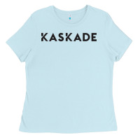 Baby Blue kaskade Ladies Tee - ArtChic