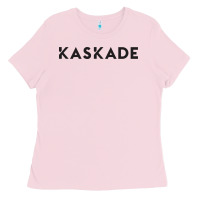 Bubblegum Pink kaskade Ladies Tee - ArtChic