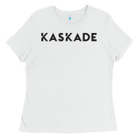 White kaskade Ladies Tee - ArtChic