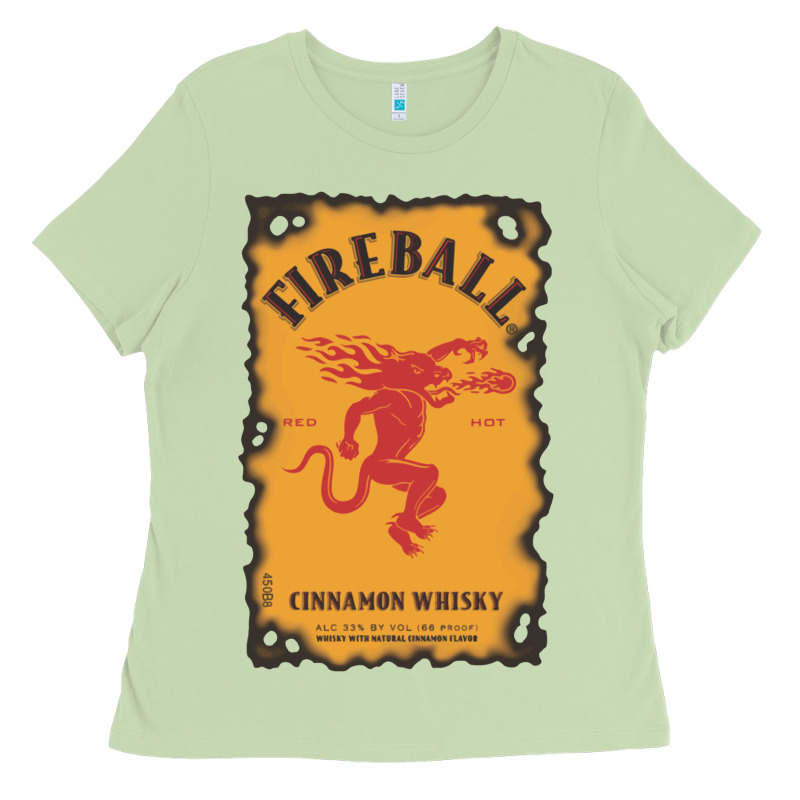 Fireball Cinnamon Whisky Ladies Tee by ArtChic | Teevron