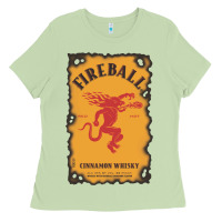 Matcha fireball cinnamon whisky Ladies Tee - ArtChic