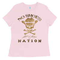Bubblegum Pink Shoes nation no shoes nation no shoes nation no shoes nation Ladies Tee - ArtChic