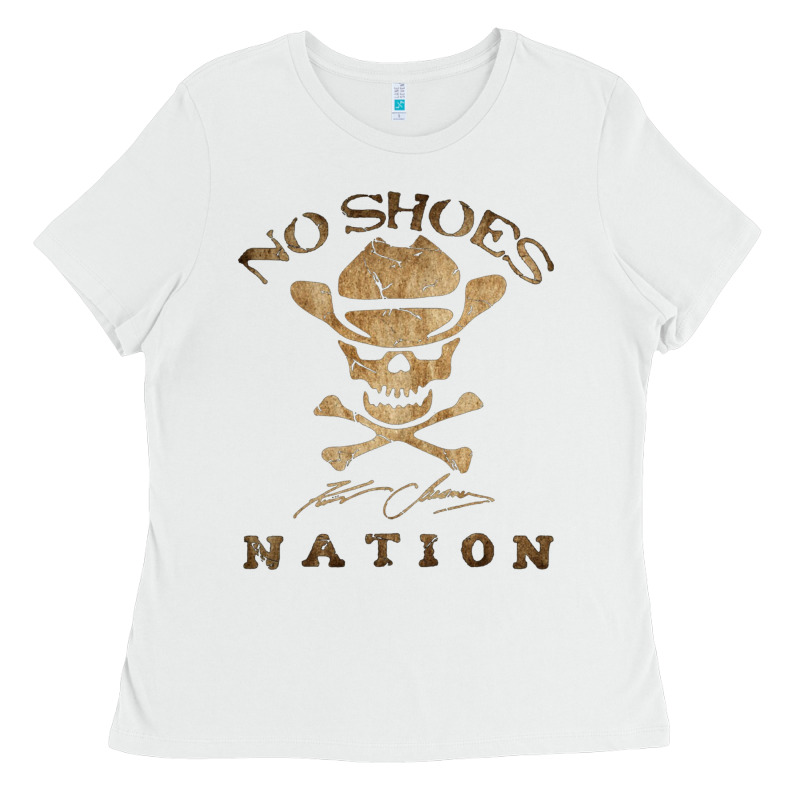 Shoes Nation No Shoes Nation No Shoes Nation No Shoes Nation Ladies Tee by ArtChic | Teevron