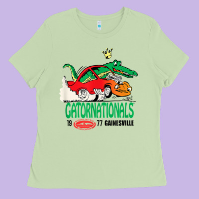 Nhra 1977 Gatornationals T Shirt T Shirt Ladies Tee Designed By Artchic