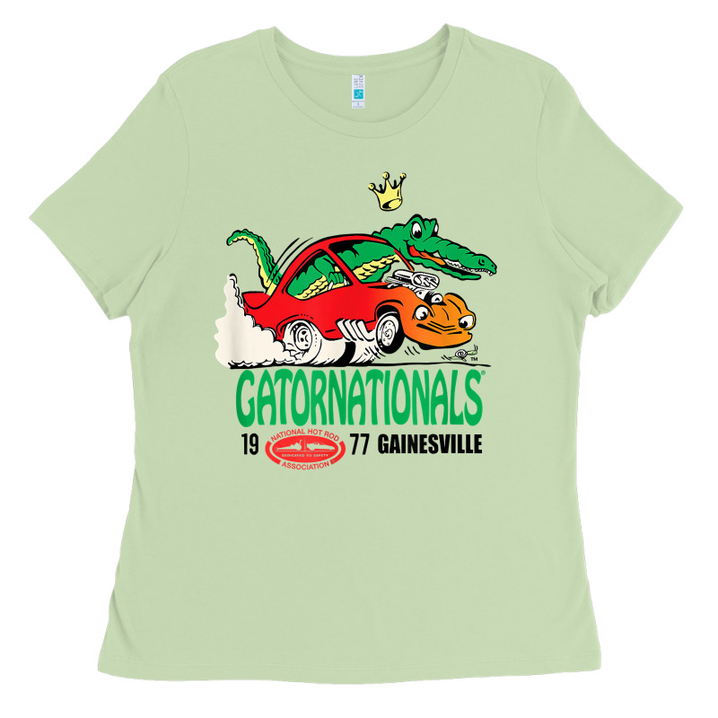 Nhra 1977 Gatornationals T Shirt T Shirt Ladies Tee by ArtChic | Teevron