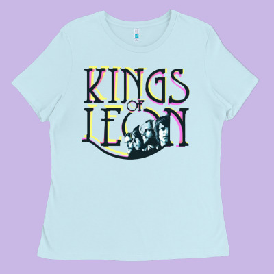 Kings Of Leons Ladies Tee Designed By Artchic