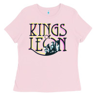 Bubblegum Pink kings of leons Ladies Tee - ArtChic