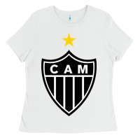 White the-atlético-mineiro-merch Ladies Tee - ArtChic