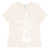 Bone This Machine Kills Fascists Ladies Tee - ArtChic