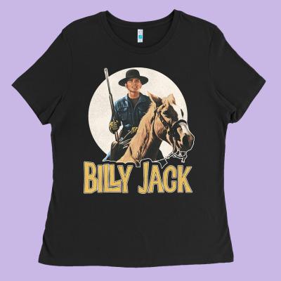 Billy Jack, The Billy Jack, Billy Jack Art, Billy Jack Vintage, Billy  Ladies Tee Designed By Artchic