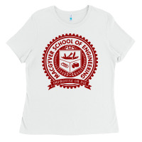 White macgyver school of engineering Ladies Tee - ArtChic