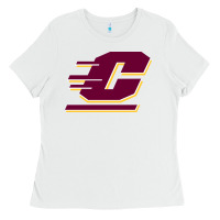 White The central michigan of chippewas Ladies Tee - ArtChic