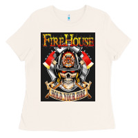 Bone firehouse rock love Ladies Tee - ArtChic