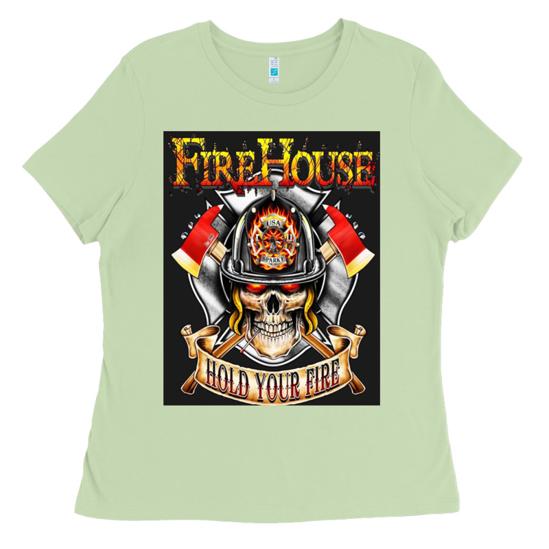 Firehouse Rock Love Ladies Tee by ArtChic | Teevron
