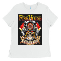 White firehouse rock love Ladies Tee - ArtChic