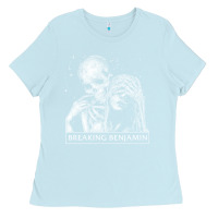Baby Blue breaking benjamin 3 Ladies Tee - ArtChic
