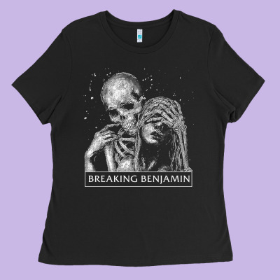 Breaking Benjamin 3 Ladies Tee Designed By Artchic
