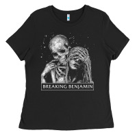 Black breaking benjamin 3 Ladies Tee - ArtChic