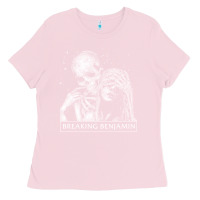 Bubblegum Pink breaking benjamin 3 Ladies Tee - ArtChic