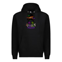 Black spooky mama Premium Hoodie - SublimationCraftShop