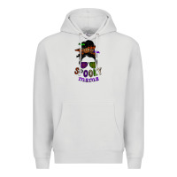 Dove Grey spooky mama Premium Hoodie - SublimationCraftShop