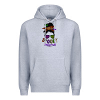 Heather Grey spooky mama Premium Hoodie - SublimationCraftShop