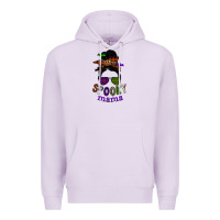 Lilac spooky mama Premium Hoodie - SublimationCraftShop
