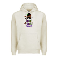 Oatmeal Heather spooky mama Premium Hoodie - SublimationCraftShop