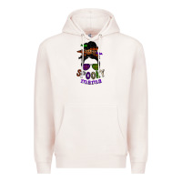 Pale Pink spooky mama Premium Hoodie - SublimationCraftShop