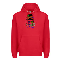 Red spooky mama Premium Hoodie - SublimationCraftShop