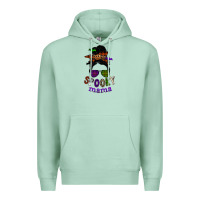 Seafoam spooky mama Premium Hoodie - SublimationCraftShop
