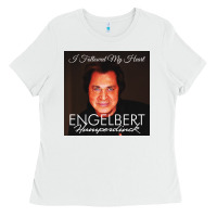 White engelbert humperdinck Ladies Tee - ArtChic