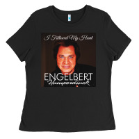 Black engelbert humperdinck Ladies Tee - ArtChic
