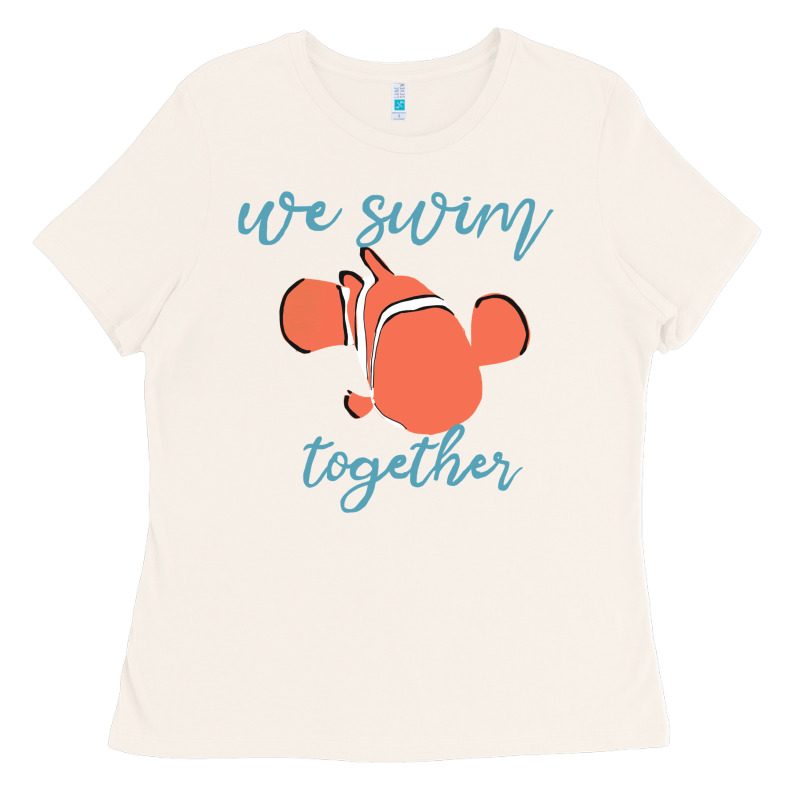 Just Keep Swimming 25 Ladies Tee by ArtChic | Teevron
